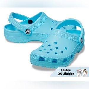 NWT Blue Crocs